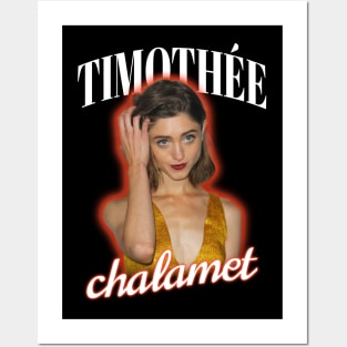 Timothee Chalamet ~ Natalia Dyer cursed Posters and Art